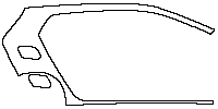 Volkswagen Golf Golf 2021 - (right) Rear Fender (with GTI Performance package)