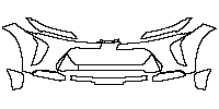 Chevrolet Trax Exterior 2024 - Bumper+Headlamp