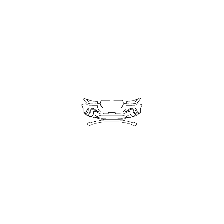 Lincoln Nautilus (US) Exterior 2024 - Bumper+Headlamp (with Jet Appearance Package, with 4 PDC)
