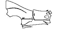 Pagani Utopia Coupe 2024 - (right) Door+Side Skirt+Rear Fender
