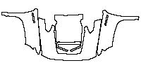 Chevrolet Silverado HD 2500 HD 2024 - Hood+Fender (with ''ZR2'' emblem on front fender)