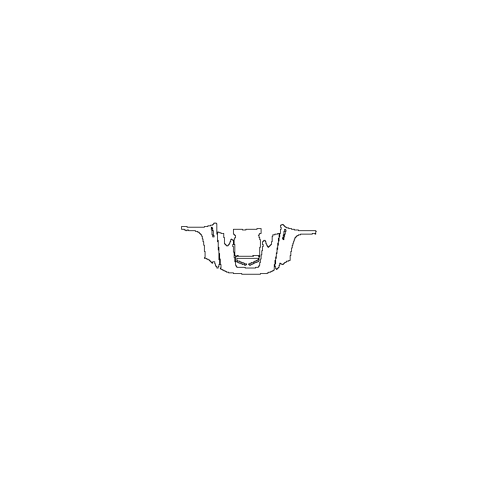 Chevrolet Silverado HD 2500 HD 2024 - Hood+Fender (with ''ZR2'' emblem on front fender)