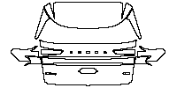 Skoda Kodiaq vRS (EU) 2018 - Trunk Lid (with ''SKODA'', ''KODIAQ'', ''vRS'' emblems)