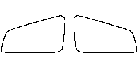 Deepal G318 Windows 2024 - Rear Quarter (Edge ends at the inner side of dotted area)