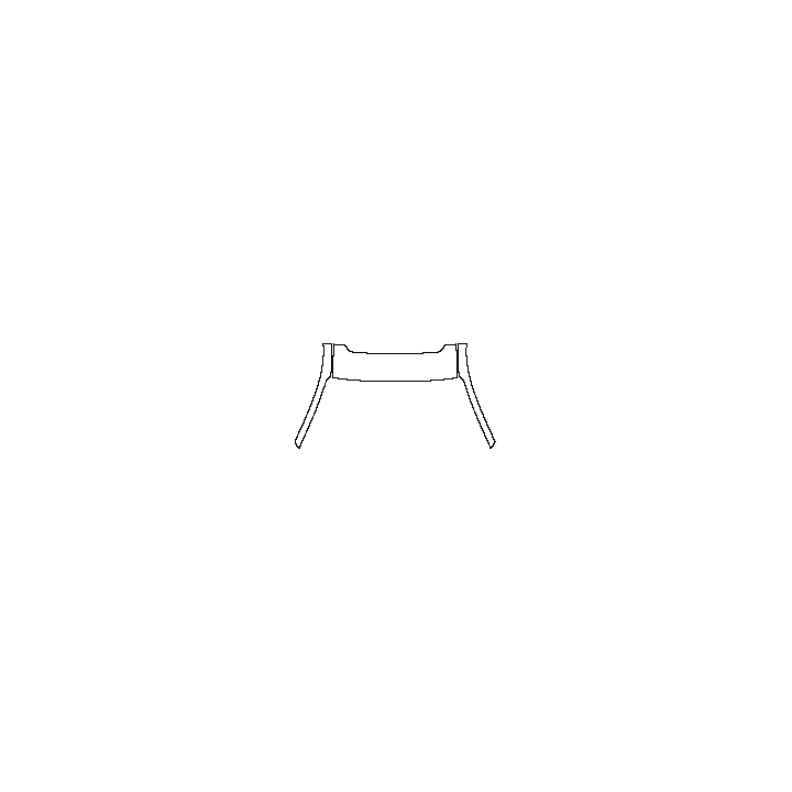 Toyota 4 Runner SR5 2025 - A-pillar+Roof (front) (with sunroof)