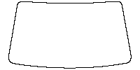 BYD Sealion 05 (CN) DM-i 2025 - Windshield (inside) (without mirror cutout , Edge exceeds the innder side of black cermic by 3mm