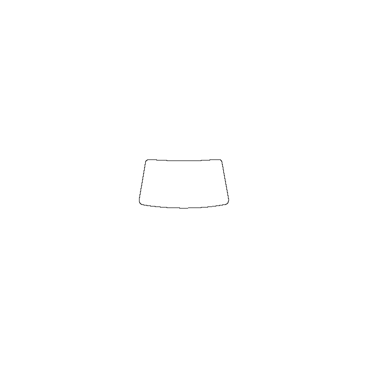 BYD Sealion 05 (CN) DM-i 2025 - Windshield (inside) (without mirror cutout , Edge exceeds the innder side of black cermic by 3mm