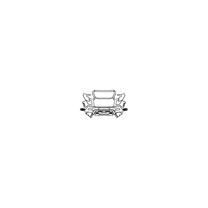 GMC Yukon XL AT4 2025 - Bumper+Headlamp (with 4 PDC)