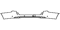 GMC Yukon XL AT4 2025 - Rear Bumper (with 4 PDC)