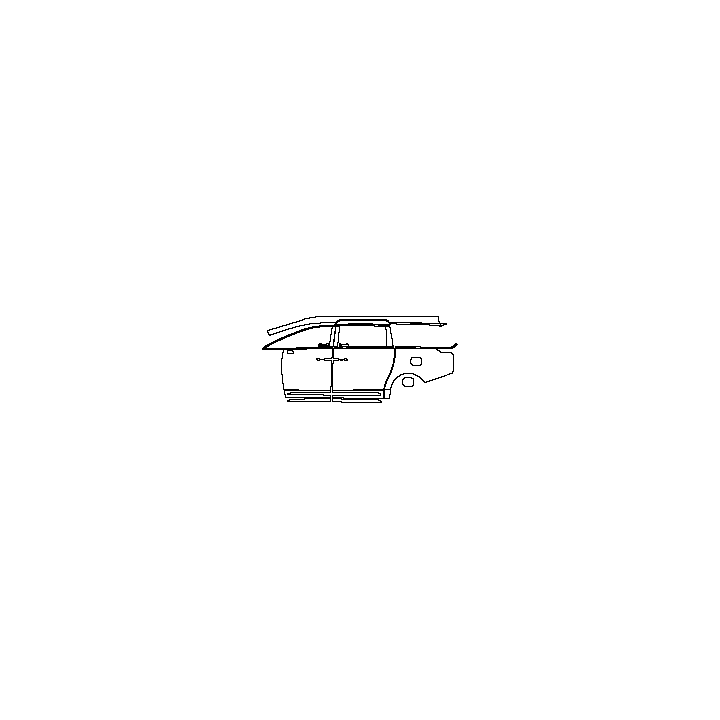 WEY Gaoshan 8 Exterior 2025 - (left) Door+Side Skirt+Rear Fender