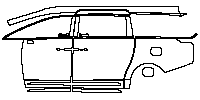 WEY Gaoshan 8 Exterior 2025 - (left) Door+Side Skirt+Rear Fender