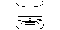 BMW 3 Series Touring 2025 - Trunk Lid (without Spoiler , with ''M3CS'' emblem)