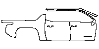 Chevrolet Silverado EV Exterior 2025 - (right) Door+Rear Fender+Side Skirt