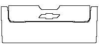 Chevrolet Silverado EV Exterior 2025 - Trunk Lid (with Multi-Flex tailgate)