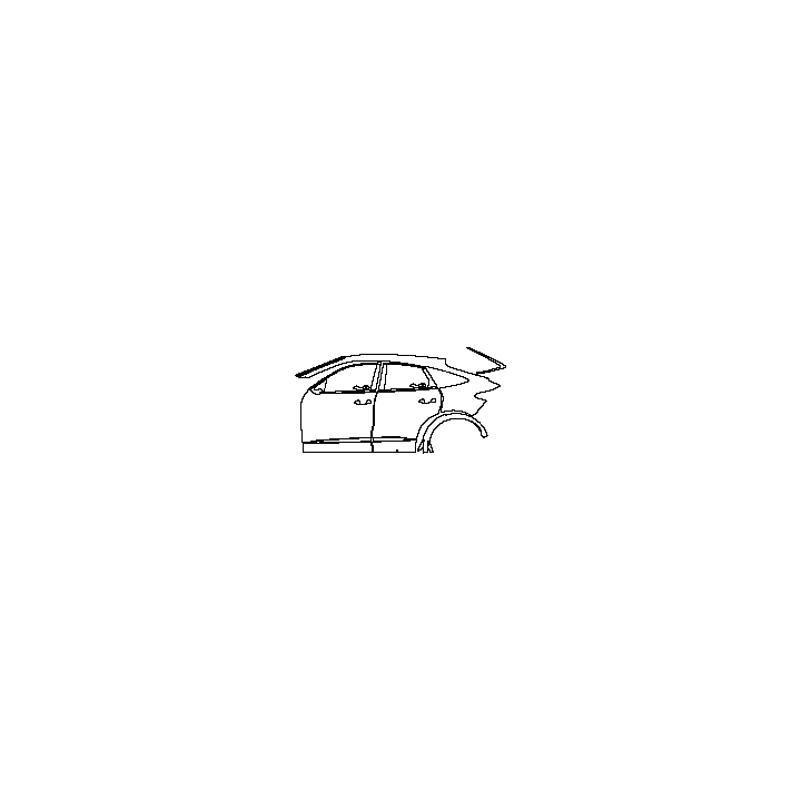 Audi Q5 Exterior 2025 - (left) Door+Rear Fender+Side Skirt