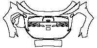 Audi A6 A6 2012 - Bumper+Headlamp (with 4 PDC)