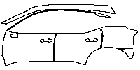 Nissan Kicks (US) Exterior 2025 - (left) Door+Rear Fender