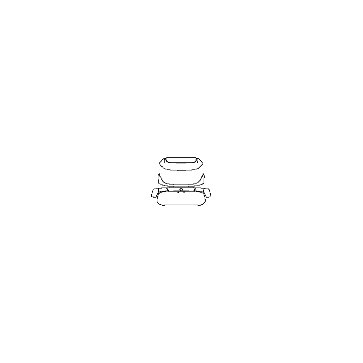 Nissan Kicks (US) Exterior 2025 - Trunk Lid (without emblem)