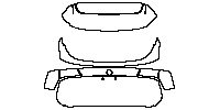 Nissan Kicks (US) Exterior 2025 - Trunk Lid (without emblem)