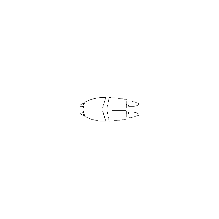 NIO ET9 Window 2025 - Side Window (Edge exceeds the innder side of black cermic by 3mm)