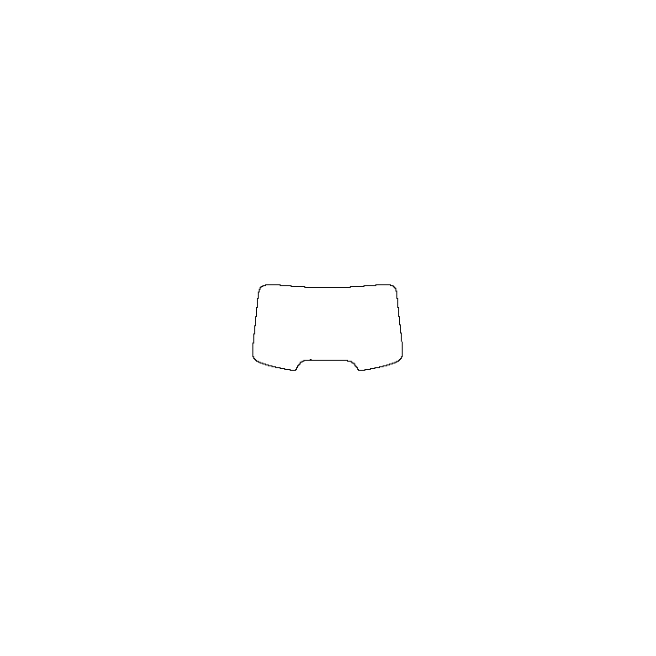 BYD Seal 05 DM-i 2025 - Rear Window (Edge exceeds the innder side of black cermic by 3mm)