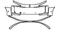 Maextro Pure Electric 2025 - Bumper+Headlamp (with 6 PDC)