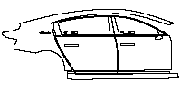 Maextro Pure Electric 2025 - (right) Door+Side Skirt+Rear Fender