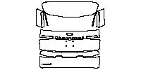 Ford Expedition Standard Wheelbase 2025 - Trunk Lid (with ''EXPEDITION'' , ''PLATINUM'' emblems)