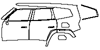 Deepal G318 Exterior 2025 - (left) Door+Rear Fender