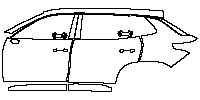 Volkswagen Tayron L (CN) Exterior 2025 - (left) Door+Side Skirt+Rear Fender