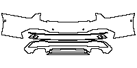 Audi A6 A6 Avant 2012 - Rear Bumper (with 4 PDC)