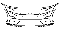 KIA EV6 (EU) Exterior 2025 - Bumper+Headlamp (with 4 PDC)