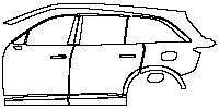 Onvo L90 Exterior 2025 - (left) Door+Side Skirt+Rear Fender