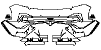 Nissan Armada (US) Exterior 2025 - Rear Bumper (with 4 PDC)