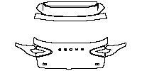 Geely EX2 Exterior 2025 - Trunk Lid (with ''吉利'' , ''星愿'' emblems)