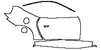 Ferrari Amalfi Exterior 2025 - (right) Door+Rear Fender+Side Skirt