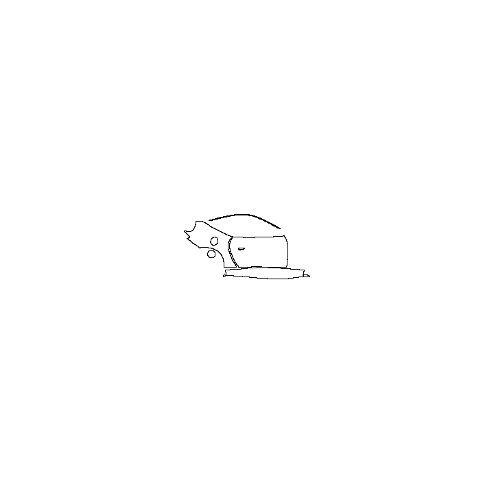 Ferrari Amalfi Exterior 2025 - (right) Door+Rear Fender+Side Skirt