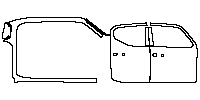 KIA Tasman Pick-up 2025 - (right) Door+Rear Fender+Side Skirt