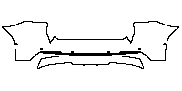 Geely Geely Galaxy XingJian 7 2025 - Rear Bumper (with 6 PDC)