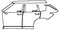 Mitsubishi Outlander (NA) Exterior 2025 - (left) Door+Side Skirt+Rear Fender