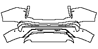 Volkswagen Teramont Pro Exterior 2025 - Rear Bumper (with 6 PDC)