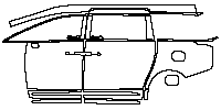 WEY Gaoshan 7 Exterior 2025 - (left) Door+Side Skirt+Rear Fender