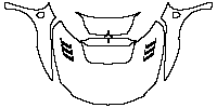 Ferrari 296 Speciale Exterior 2025 - Hood+Fender (with badge on fenders)