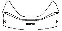 Ferrari 296 Speciale Exterior 2025 - Trunk Lid (with ''FERRARI'' emblem)