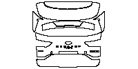 Ford Ford Equator Sport Exterior 2025 - Trunk Lid (with ''EQUATOR SPORT'' , ''江铃福特'' , ''ECOBOOST'' emblems)
