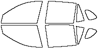 Geely Geely Galaxy XingJian 7 2025 - Side Window (Edge exceeds the innder side of black cermic by 3mm)