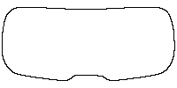 Geely Geely Galaxy XingJian 7 2025 - Rear Window (Edge exceeds the innder side of black cermic by 3mm)