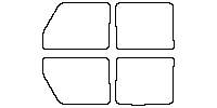 Mercedes-Benz G Class Window 2025 - Side Window