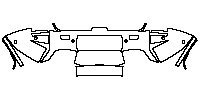Land Rover Defender 110 2025 - Rear Bumper (with 6 PDC)