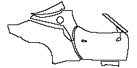 Ferrari 296 Challenge Exterior 2025 - (right) Door+Rear Fender+Side Skirt